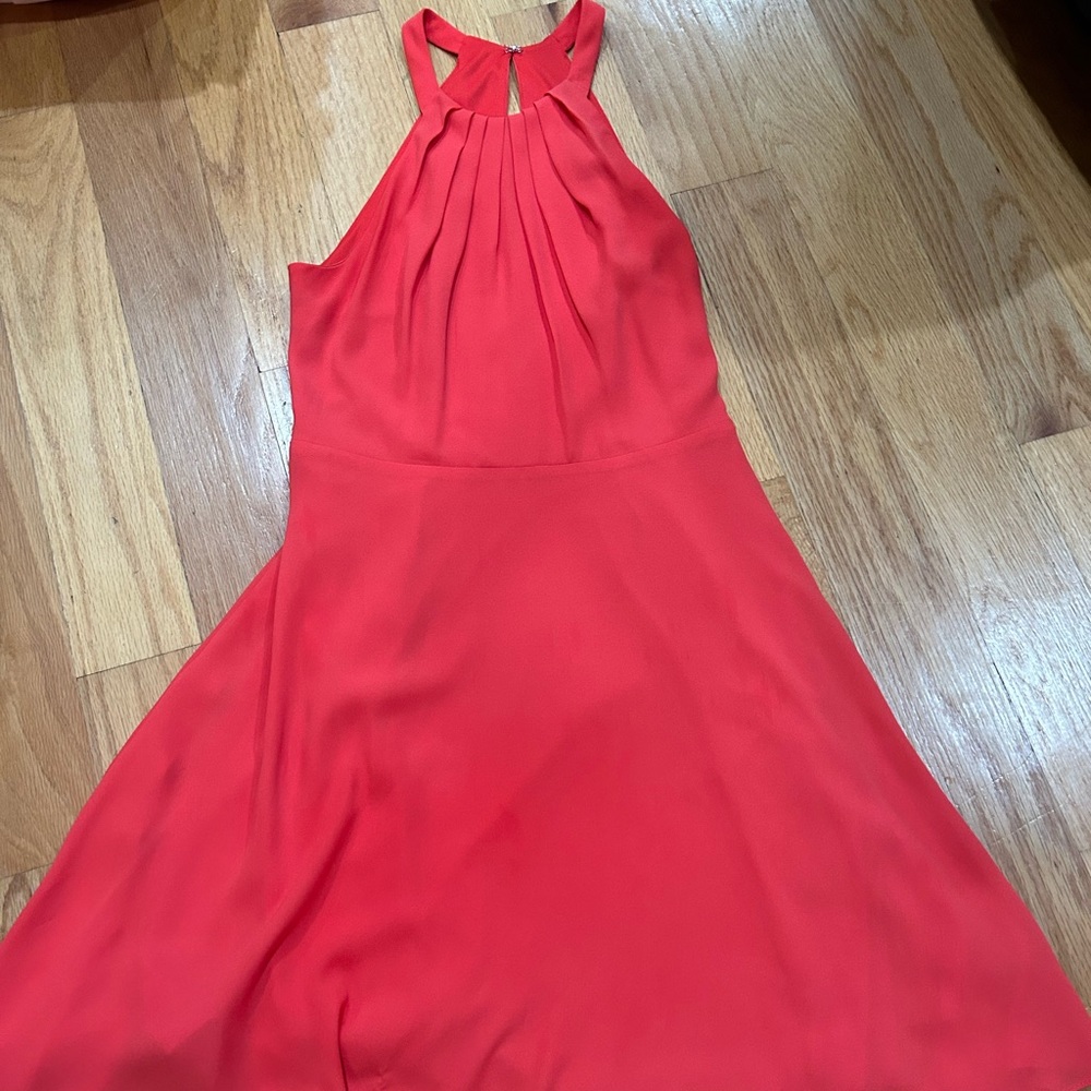 Express Women’s Coral Cocktail Dress Size 0